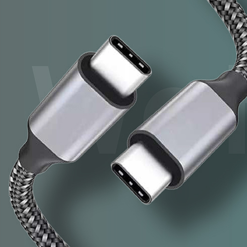 100W Type C PD Cable - PVC Build , Compatible with Android Devices, 6-Month Warranty, Fast Charging with Power Delivery Technology