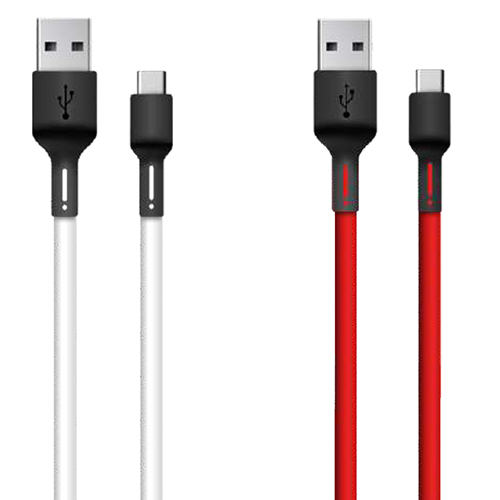SPS009 TPE Cable With TPE Molding - PVC Body, Android Compatible, Normal Processing Speed, 6-Month Warranty, Multiple Colors Available