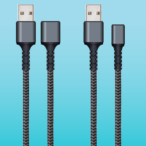 USB Male To Female USB Female Type C Extension Cable - PVC Body Material, Flexible Length, Android Compatibility, 6-Month Warranty