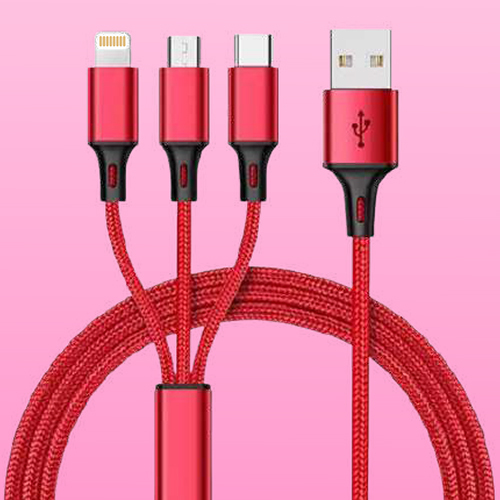 Super Vooc Dash 3 In 1 Cable - Body Material: Pvc