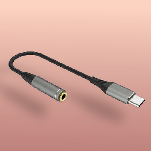 Type C Audio Cable With Dac Chip - Body Material: Pvc