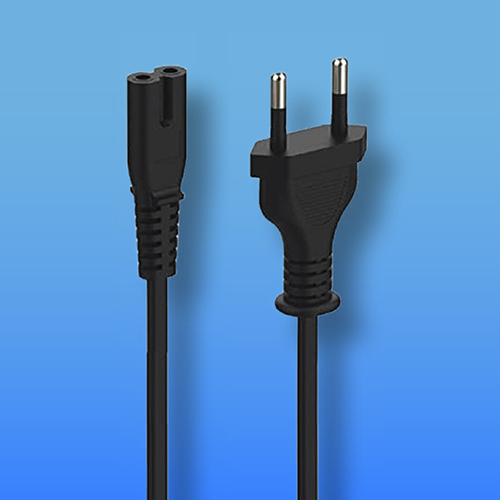 2 Pin Power Cord Cable - Body Material: Pvc