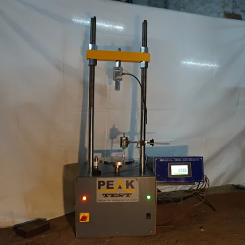 Single Speed Digital Triaxial Shear Testing Apparatus - Material: Mild Steel