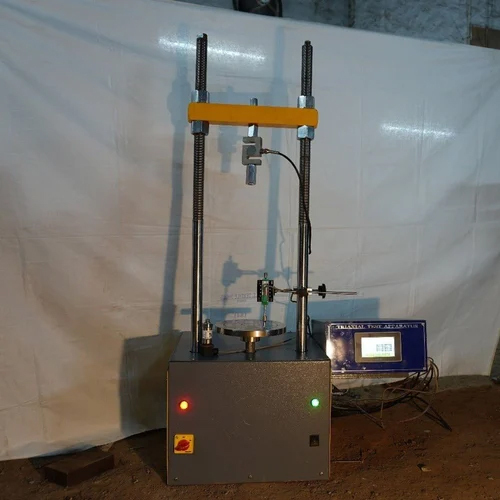 Servo Triaxial Shear Test Apparatus - Material: Mild Steel