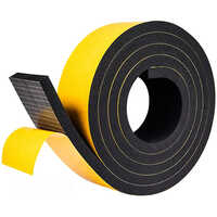 Self Adhesive Epdm Foam Tape - Epdm Foam Material, Various Lengths (1m+), Yellow Color, Multi-thickness Options | Weather-resistant, Uv Stable, Easy Application