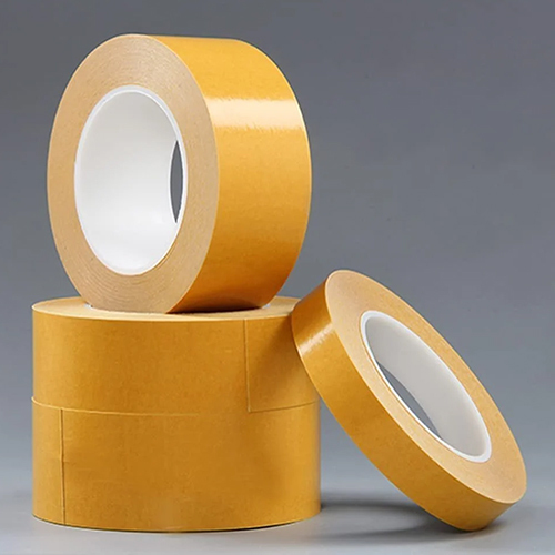 Double Sided Cotton Cloth Tape - Color: Yellow