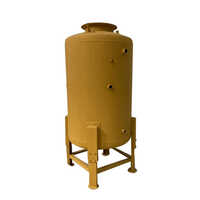 1500 Lpd Blue Diamond Glass Enamel Coated Solar Water Heater Tank - Diameter: Different Available Millimeter (mm)
