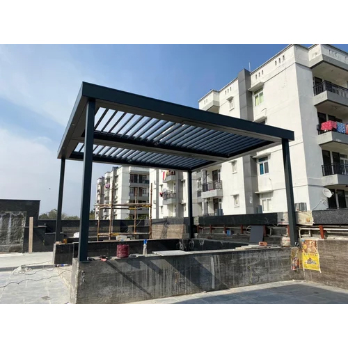 Aluminum Coated Automatic Smart Louvered Roofing System