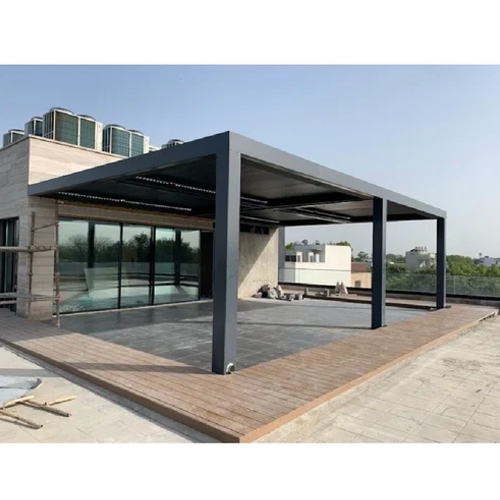 Motorized Louver Roofing System