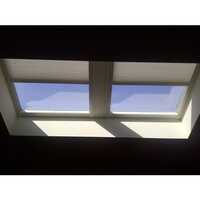 Skylight Blinds - Aluminum, Custom Sizes Available | Rectangular Shape, Plain Pattern, Compatible With Swing, Hinged, And Sliding Tiles