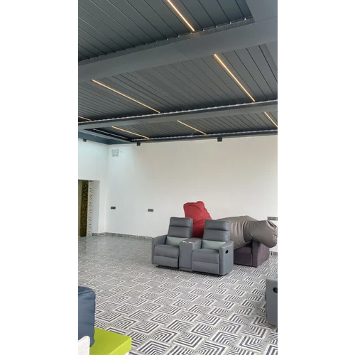 Automated Louvered Roofing System