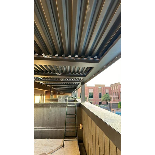 Retractable Aluminium Louvers