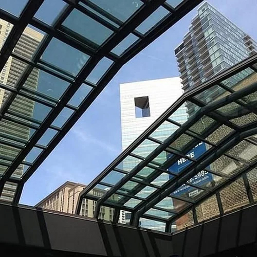 Retractable Sliding Glass Roofing System