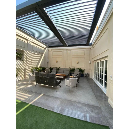 Aluminum Color Coated Smart Retractable Roof