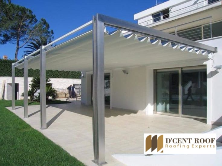Motorised Tensile Fabric - Coating Type: Powder Coated