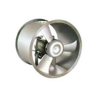 Tube Axial Fan - Aluminum Alloy Blades, Electric Power, Round Shape, 1-Year Warranty, Wall-Mounted Installation | High Performance, Low Noise, Ideal for Industrial Air Ventilation and Cooling