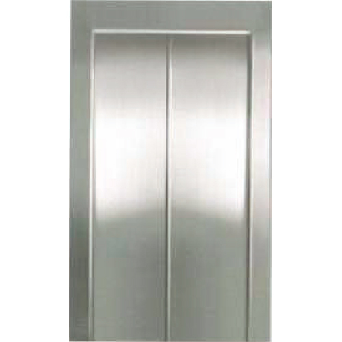 Telescopic Elevator Door - Color: Silver