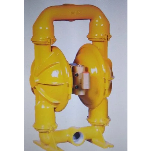 Air Operated Double Diaphragm Pump - Color: Yellow