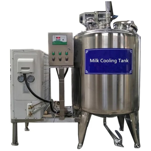 Automatic  Milk Chilling Plant - Color: Silver