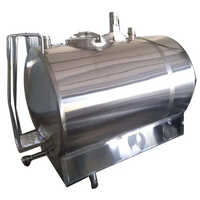 Bulk Milk Cooler 1000 L - Color: Silver