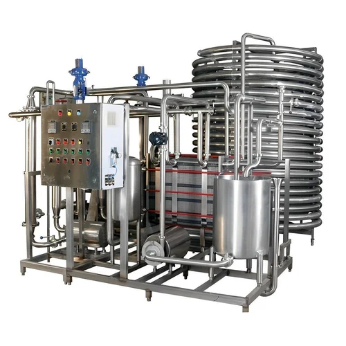 Automatic Milk Pasteurization Plant