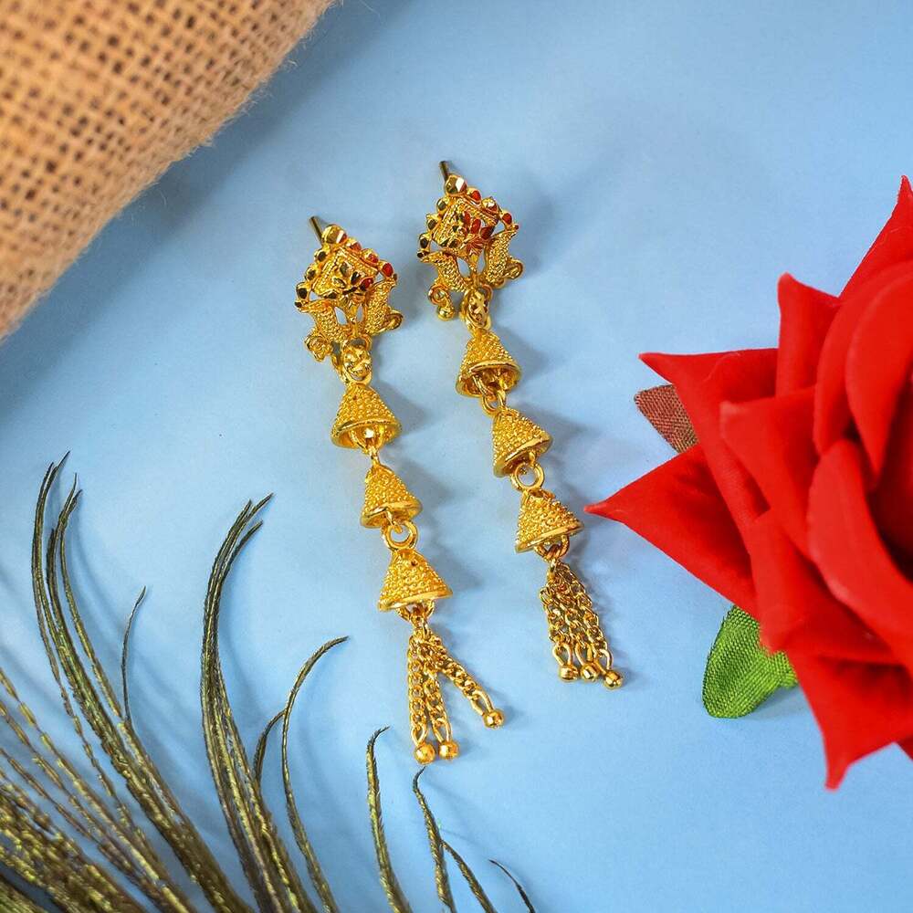 Gold-Plated Earringss for Women a   Elegant