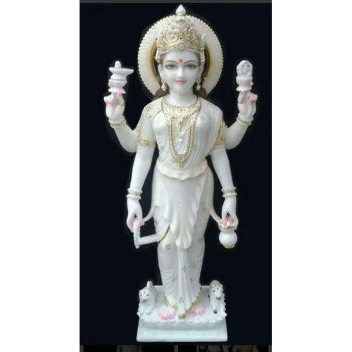 Marble Vietnam Standing Parvati Mata Statue