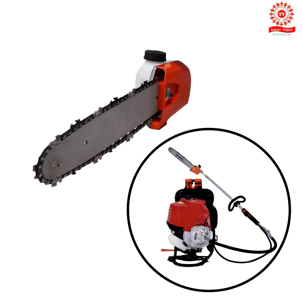 PD- 00125 "Versatile 26MM Chainsaw Attachment for Grass Trimmer AcA A  Transform Your Trimmer into a Powerful Chainsaw for Efficient Cutting"