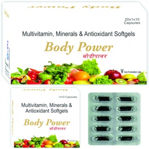 Multivitamin, Multimineral & Antioxidant Softgel Capsules