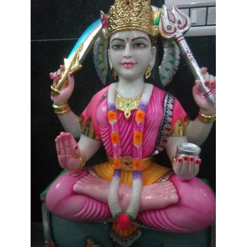 Marble Santoshi Maa Statue