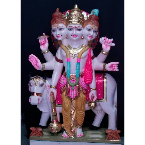 Marble Dattatreya Statues