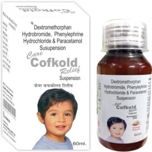 Dextro Methorphan Hydrobromide,Phenylephrine Hydrochloride ,Paracetamol Suspension - Drug Type: General Medicines