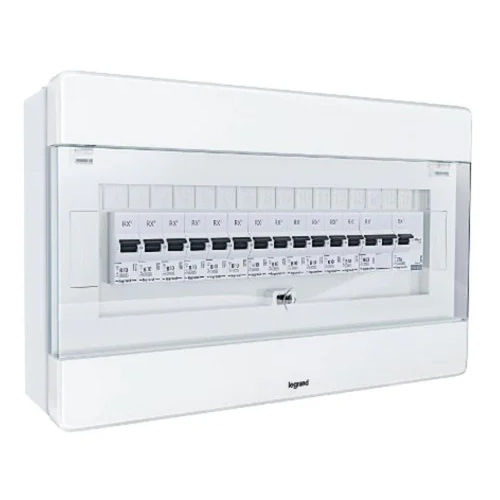 Legrand Duo 6 Module Distribution Board - Frequency (Mhz): 50 Hertz (Hz)