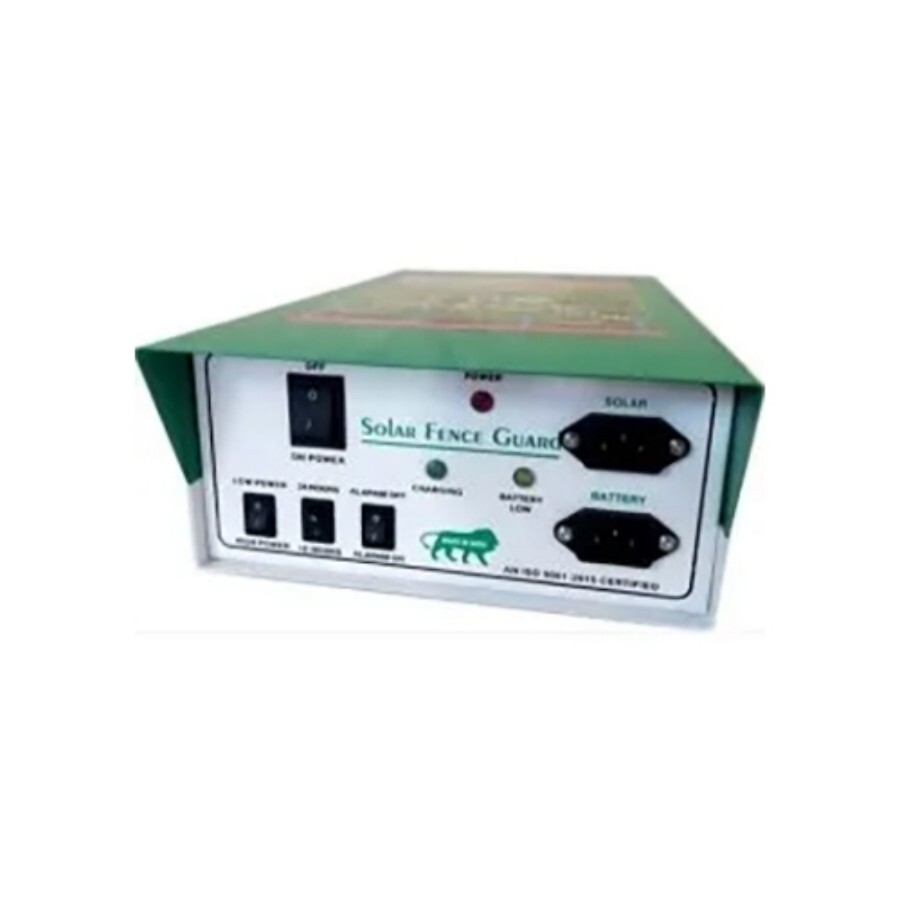 Solar Fence Guard Machine - Mild Steel, 15V Output Voltage, 50W Power | Durable, Manual Switch Mode, 1-Year Warranty