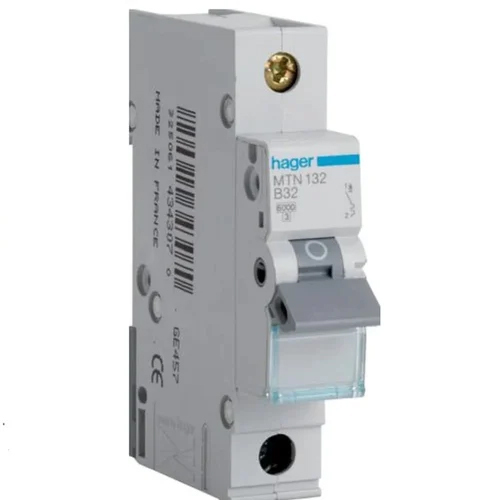 Single Pole Hager 32Amp Miniature Circuit Breaker