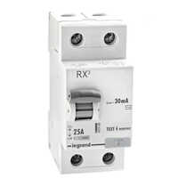 Legrand RX3 30ma 25 A Two Pole Residual Current Circuit Breaker