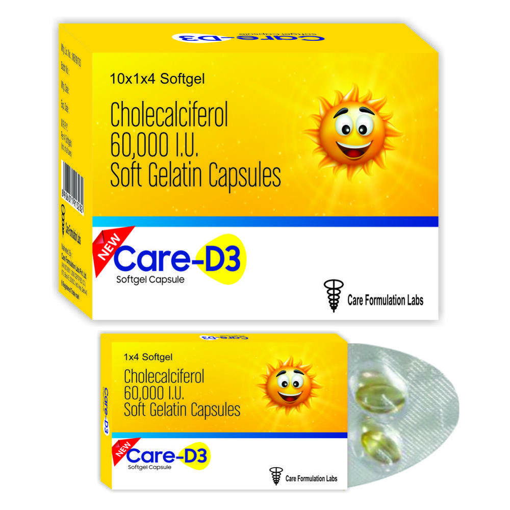 Cholecalciferol I.P 60,000 Iu Soft Geltan Capsule