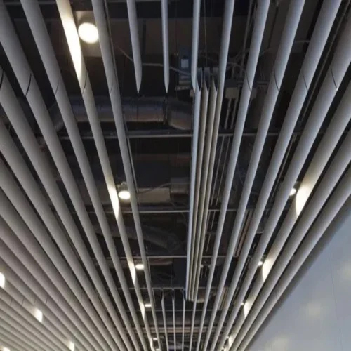 25-50 mm Galvanized Iron V Shape Baffle Ceiling