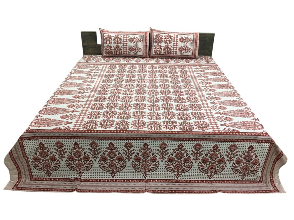 Pakhi Printed Cotton Bedsheet