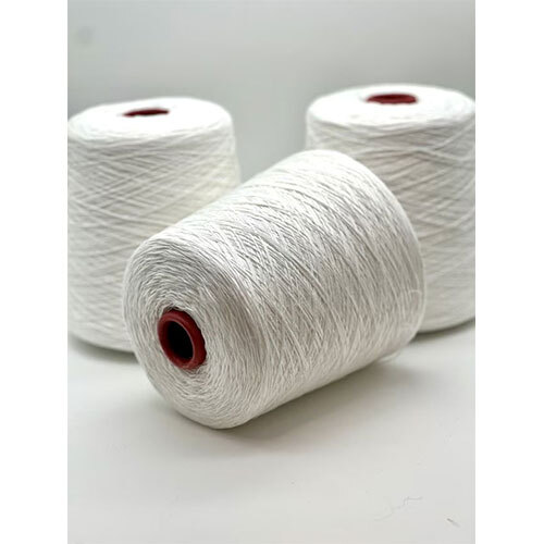 Kooltex Polyester Yarn - 100% Twisted White | Lightweight, Washable for Knitting, Sewing, Weaving