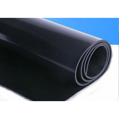 Neoprene Rubber Sheet - Color: Black