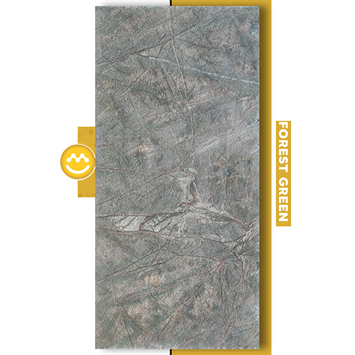 Bidasar Green Flexible Marble Stone Veneer Sheet - Size: 1220X610 Mm