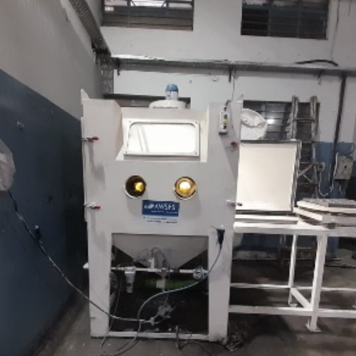 Abrasive Blasting Cabinets - Color: White