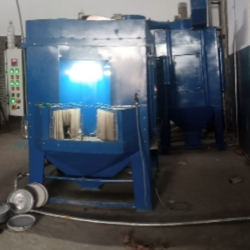 Abrasive Blasting Cabinets - Color: White