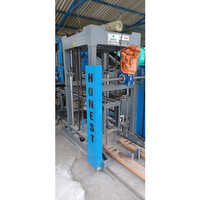 Automatic Hollow Block Making Machine - 2000 Kg/hr Capacity | Fully Automatic, Hydraulic Pressure Method, Durable Design, 1-year Warranty