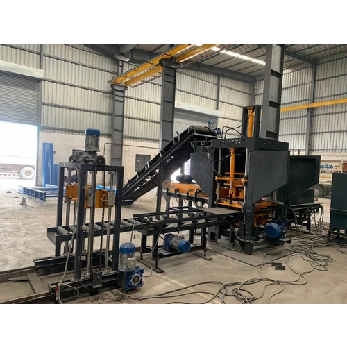 Solid Concrete Block Making Machine