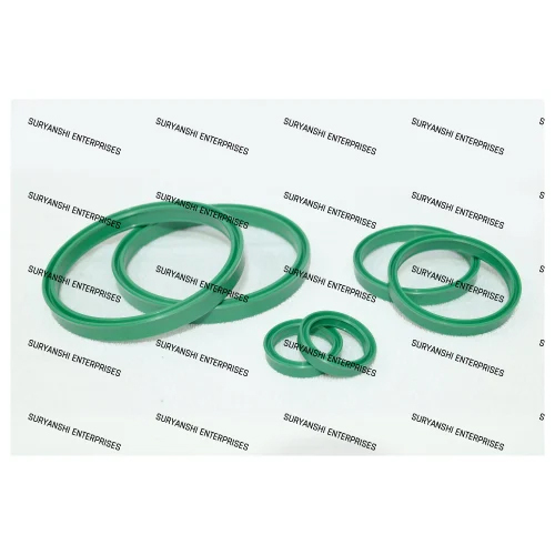 Bs Double Lip Rod Seal - Color: Green