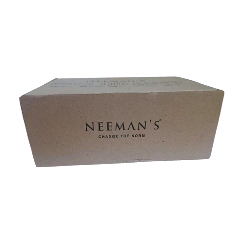 3 Ply Brown Printed Corrugated Box - Material: Paper