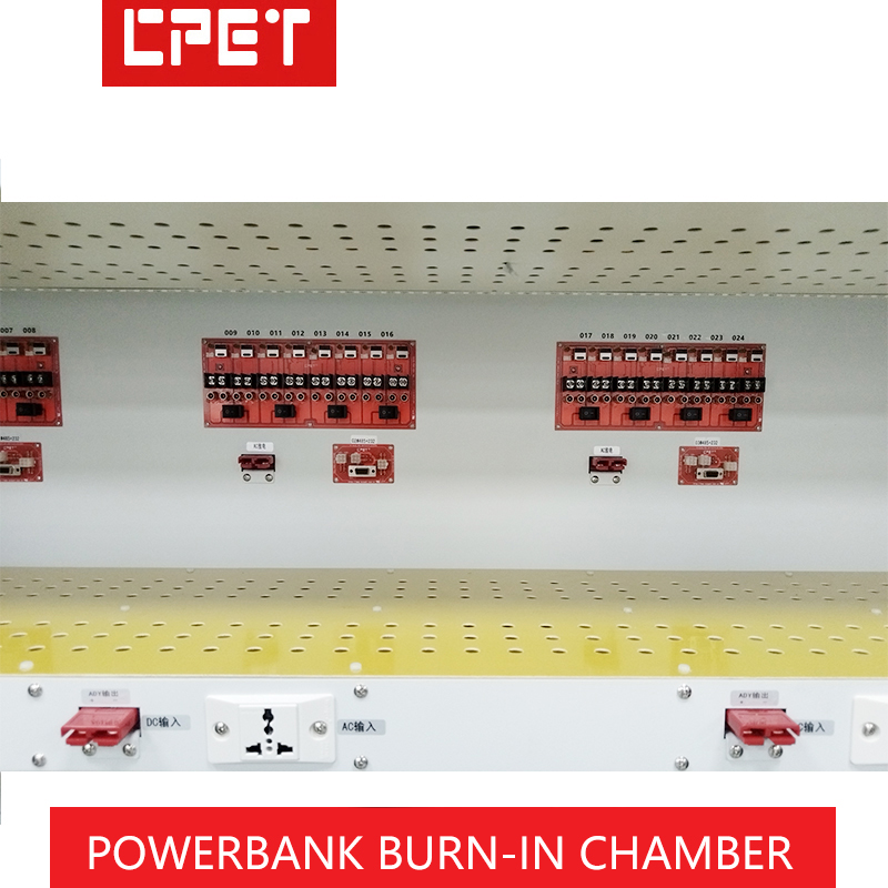 Automatic Portable Fast Charge Mobile Power Charger Aging Equipment Manufacturer - Color: Black