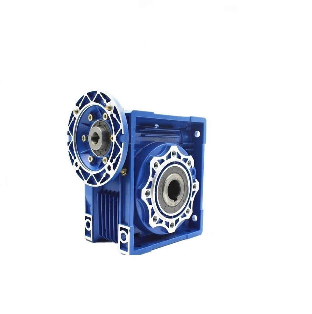 Chelsea 94 Copper Worm Gearbox Nmrv110 Speed Ratio From 5:1 To 100:1 Free Maintenance - Color: Blue